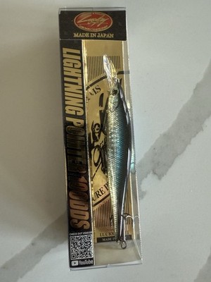 Lucky Craft Lightning Pointer 100DDS Jerk bait Zebra Aurora Black