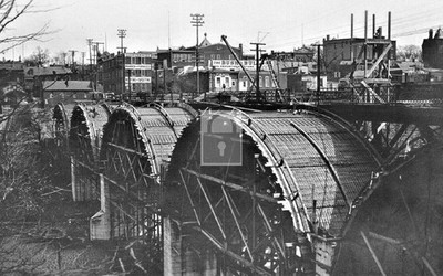 Bridge Construction Bethlehem Pennsylvania PA - Reprint