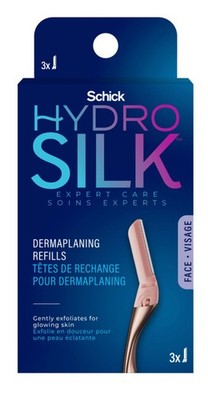 Schick Hydro Silk Dermaplaning Wand Refills, 3 ct