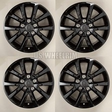 4 Pcs New 16 Replacement Wheel Rim For Volkswagen Jetta 2010-2018 Gloss Black 4 Pcs New 16 Replacement Wheel Rim For Volkswagen Jetta 2010-2018 Gloss Black