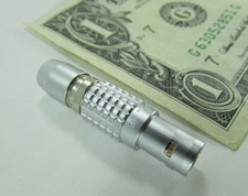 New Lemo 4-Conductor Male Pin Wire Plugs, Cir...
