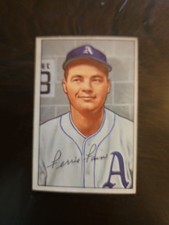 Ferris Fain Vintage - 1952 Bowman - #154 - Philadelphia Athletics EX No Creases