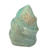 382g Amazonite Crystal Flame Free Form Great  Color