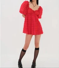 For Love & Lemons Hannah Mini Dress Size L