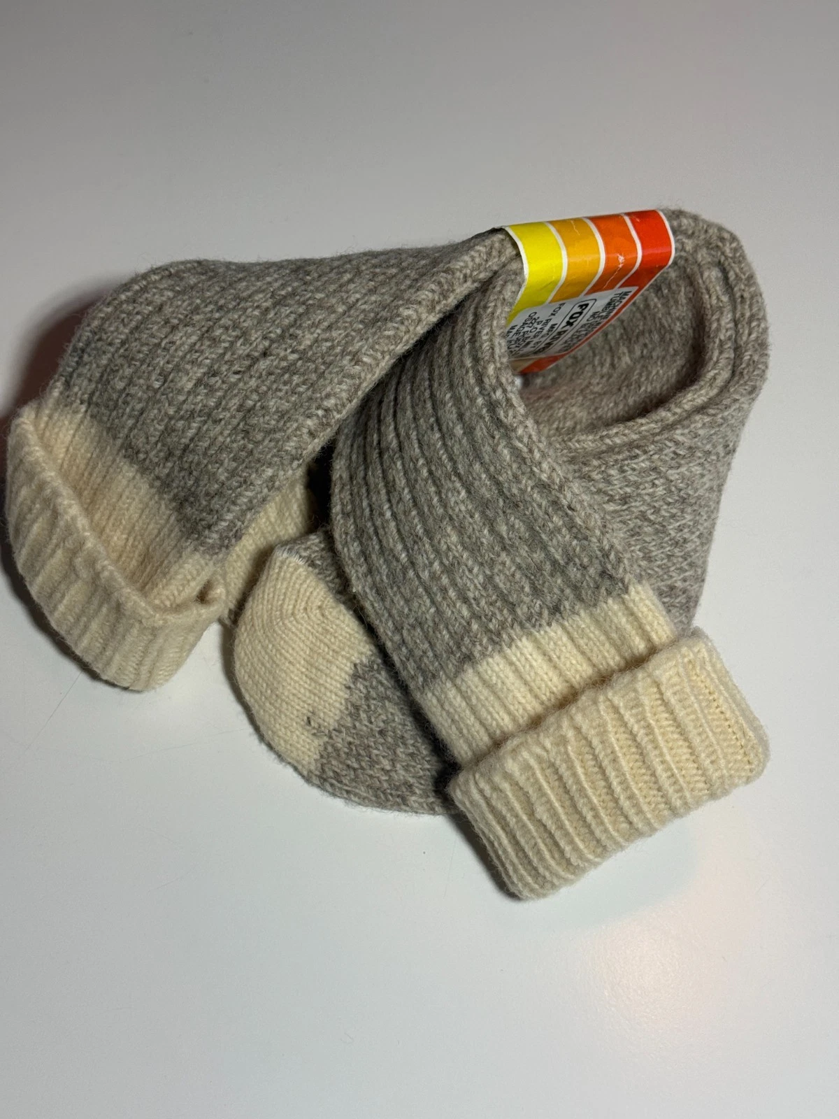 Fox River Outdoor Hiking Trail &Camp 85% Wool Socks Sz 13-15 Fits Shoe Sz 12-15