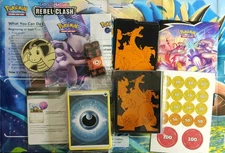 Pokémon TCG Starter Accessories Bundle – Sleeves, Dice, Energy + More