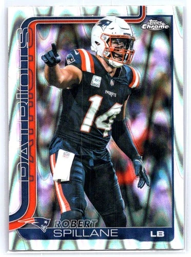 2025 Topps Chrome #181 Robert Spillane Raywave Refractor