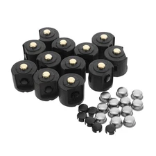 12 sets LED Flashlight Switch Cap Soft Boot Cover for Push Button Switch