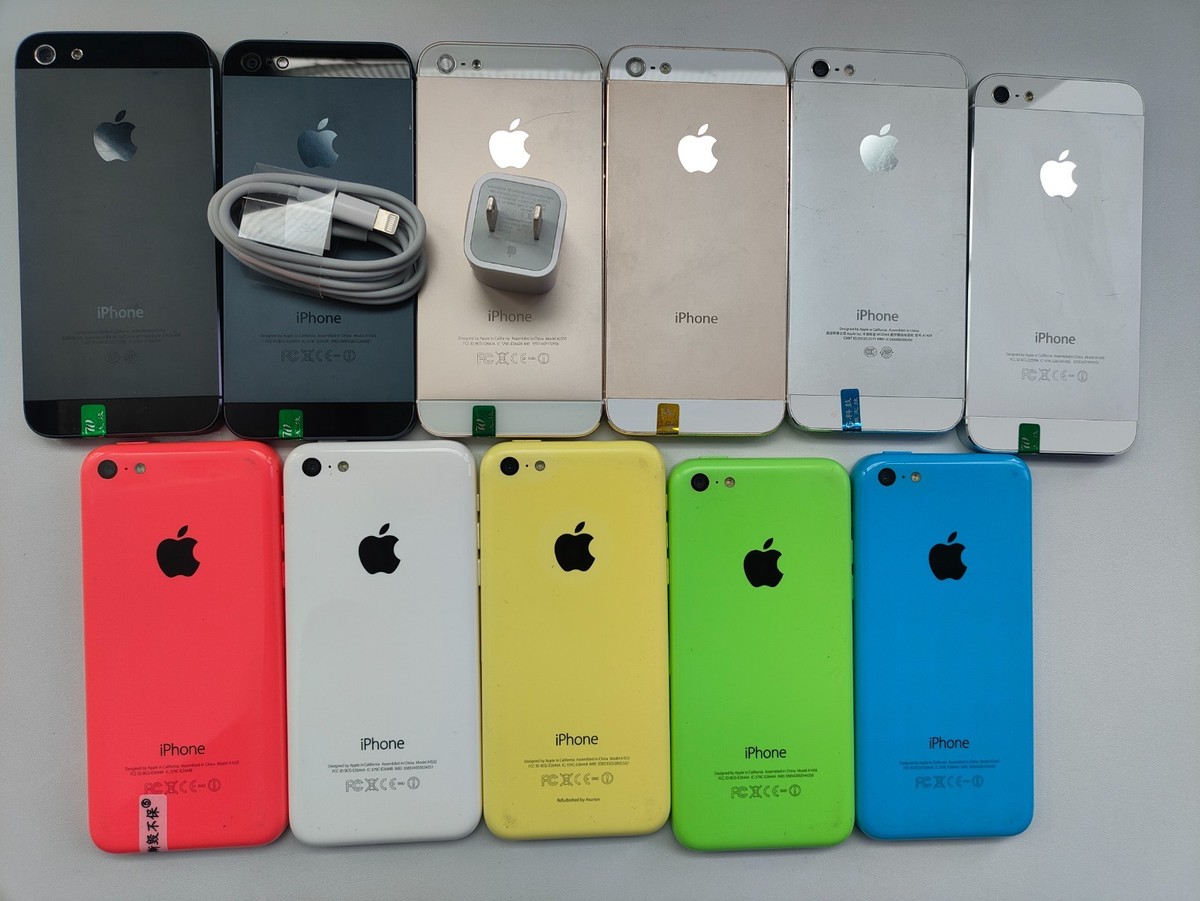 iPhone SE 64GB & iPhone 5c 16GB ２台セット GOOD -Original Apple iPhone 5 5C 5S 8GB/16GB/32GB/64GB Unlocked 4G