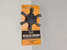 Dico 776-4 80-Grit Nyalox Aluminum Oxide Mandrel Mounted Flap Brush 4 in.