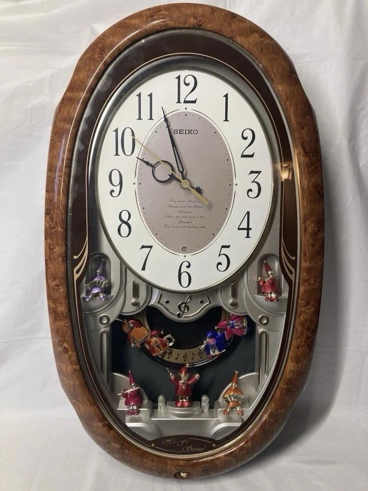 vintage seiko wall clock products for sale | eBay