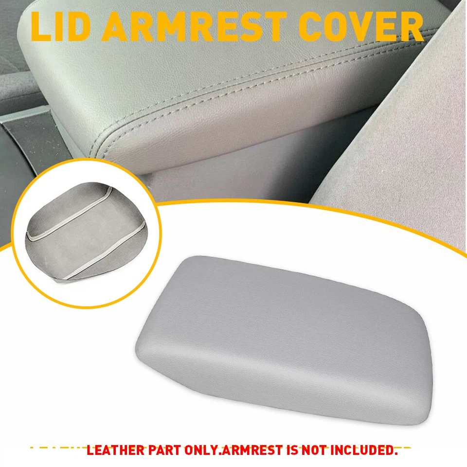 Toyota Highlander 2008-13 consola central tapa reposabrazos cubierta gris avanzado Foto 2 de 4