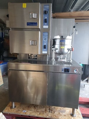 Cleveland Range 42CKGM200 Convection Steamer Natural Gas With 6-Gallon Kettle