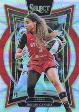 2025 Panini Select WNBA #62 Jordin Canada Silver Prizms
