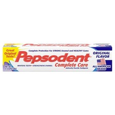 Pepsodent Complete Care Anticavity Fluoride Toothpaste Original 5.5 Oz 12-Pack 0.55 per gallon
