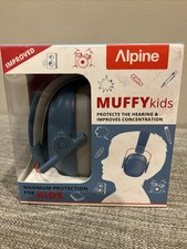 ALPINE Muffy Headphones Kids 21dB Noise Cancelling/Reduction Earmuffs Blue 5