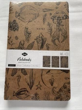 Denik Pack of 3 Notebooks Earth Collection. Brand New Sealed