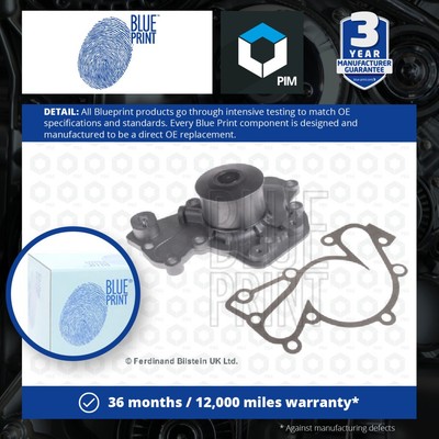 Water Pump ADG09125 Blue Print Coolant 2510037102 2510037200 2510037201 Quality