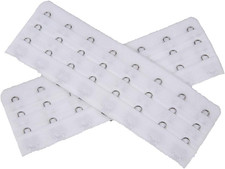 2 Pack Bra Extender Straps 8 Hook 3 Rows Adjustable Bra Extension Straps