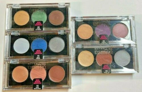 Maybelline New York Cream Assorted Shade Trio Eye Makeup