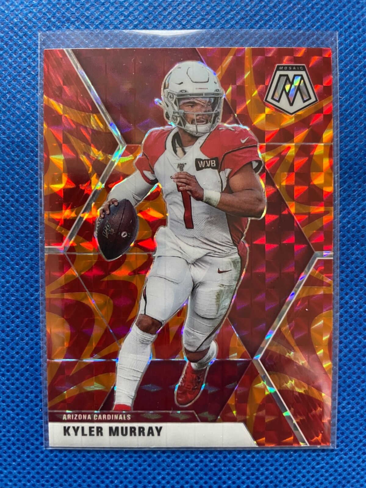 2020 Panini Mosaic Kyler Murray Reactive Orange Prizm Cardinals #8