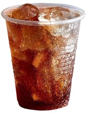 Clear Plastic Cups 7oz Reusable for Water Coolers Disposable Plastic Cups