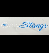 Only Stangs Sticker Decal For Ford Mustang Gt Svt Gt500 Fans Only Stangs Sticker Decal For Ford Mustang Gt Svt Gt500 Fans