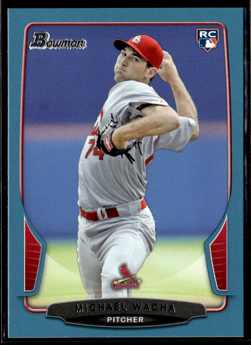 2013 Bowman Draft Picks & Prospects Blue - #21 Michael Wacha (RC)  /500