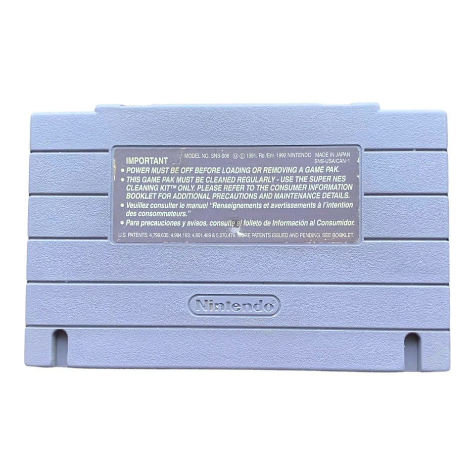 X-Men Mutant Apocalypse SNES Video Game Vintage Tested Working - Image 2 of 3