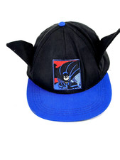 Vintage Batman W/ Bat Ears Snapback Ball Cap Sz Kids Youth Vintage 1997 EUC