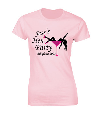 DAMEN JUNGGESELLINNENABSCHIED T-SHIRTS COOL SÜSS SOMMER URLAUB MÄDCHEN JUNGGESELLINNENABSCHIED DAMEN OBERTEILE