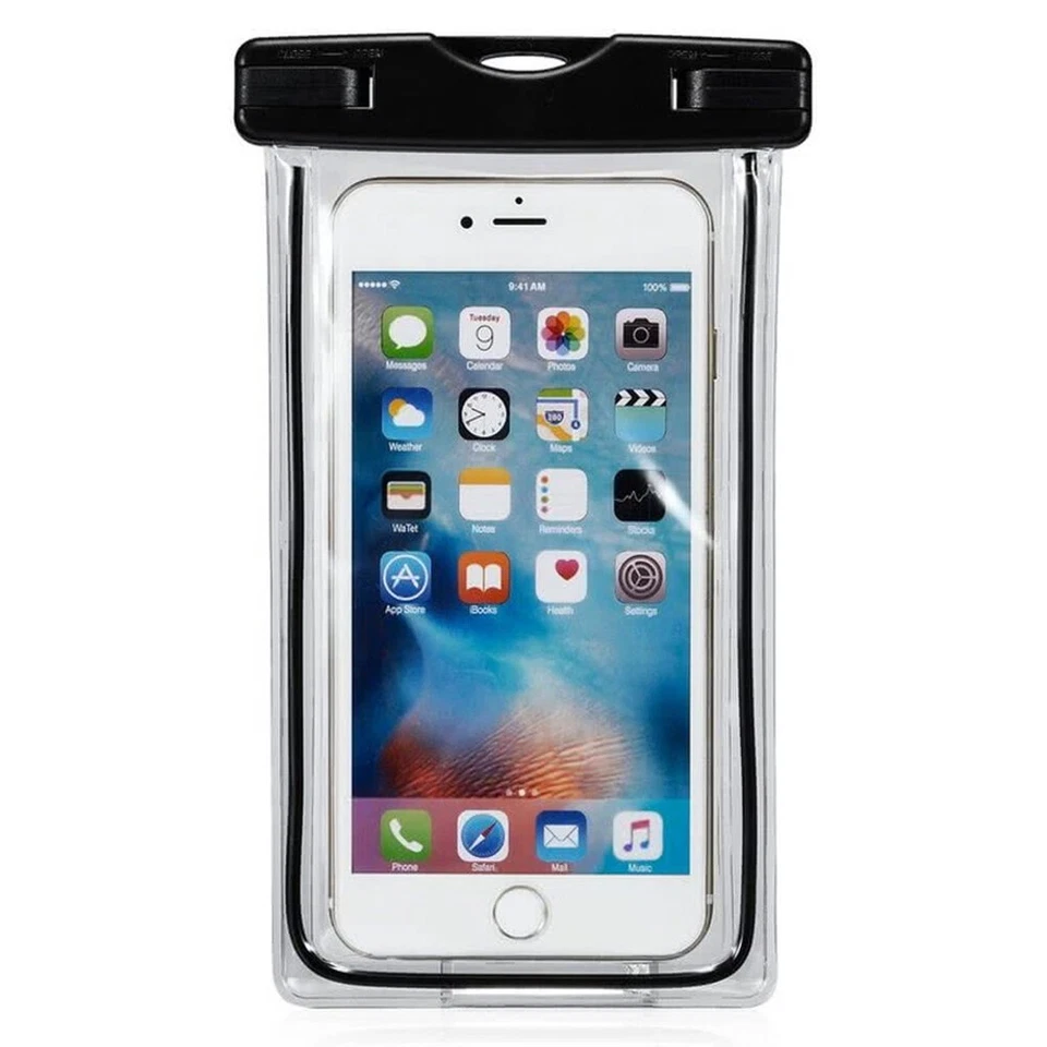 Housse étanche Noir Pour tous Smartphones iPhone Samsung Xiaomi Huawei etc - Photo 2/4