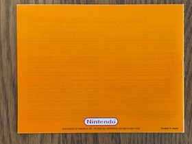 Folleto de instrucciones de colección 1988 Donkey Kong Classics (incl DK Jr) Nintendo NES