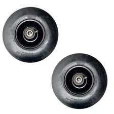Proven Part 2-Pack No-Flat Tire 11X4-5 Solid Rubber Fits Stander 72460026