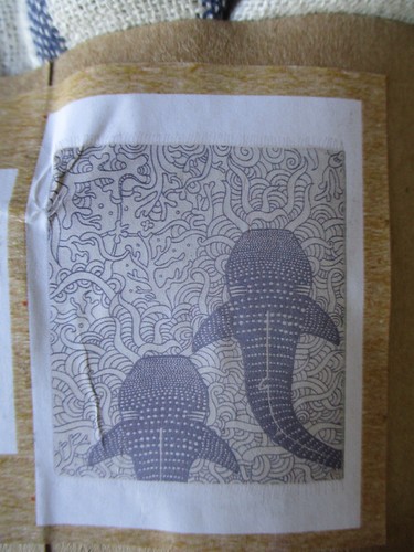 Extra Large Turkish Beach Towel 100% Organic Cotton Quick Dry Whale Design - Picture 2 of 2