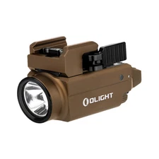 Olight Baldr S Desert Tan Weapon Light, White Light (800 Lumens) w/Green Laser