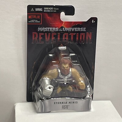 Masters of the Universe Revelation Eternia Minis Fisto Figure Figurine NEW