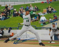 Reggie Lawson Autographed Signed 8x10 Photo - Padres Prospect - RARE ! w/COA