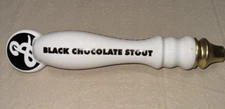 Brooklyn Black Chocolate Stout ale Beer Tap Handle Ceramic (D1)