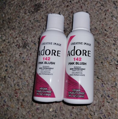 Adore Pink Blush Hair Dye