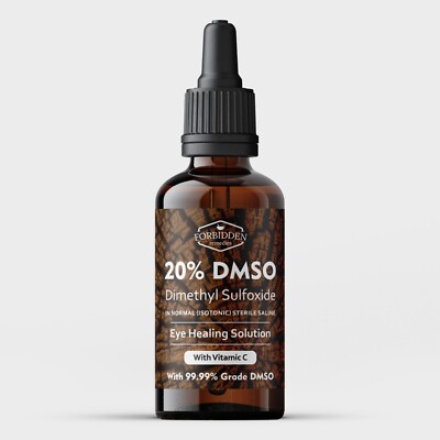 DMSO 20% Augentropfen in isotonischer Kochsalzlösung mit Vitamin C- Quali ️ 30 ml