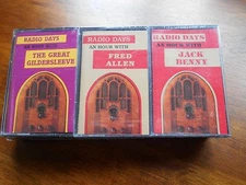 RADIO DAYS cassette's Jack Benny Fred Allen Burns & Allen Duffy's Tavern & more