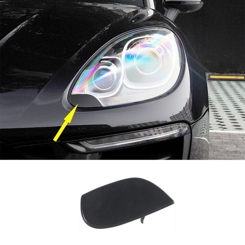 Fit For 2015-2018 Porsche Macan 95B Left Driver HeadLamp Washer Nozzle Trim Cap - Picture 1 of 10