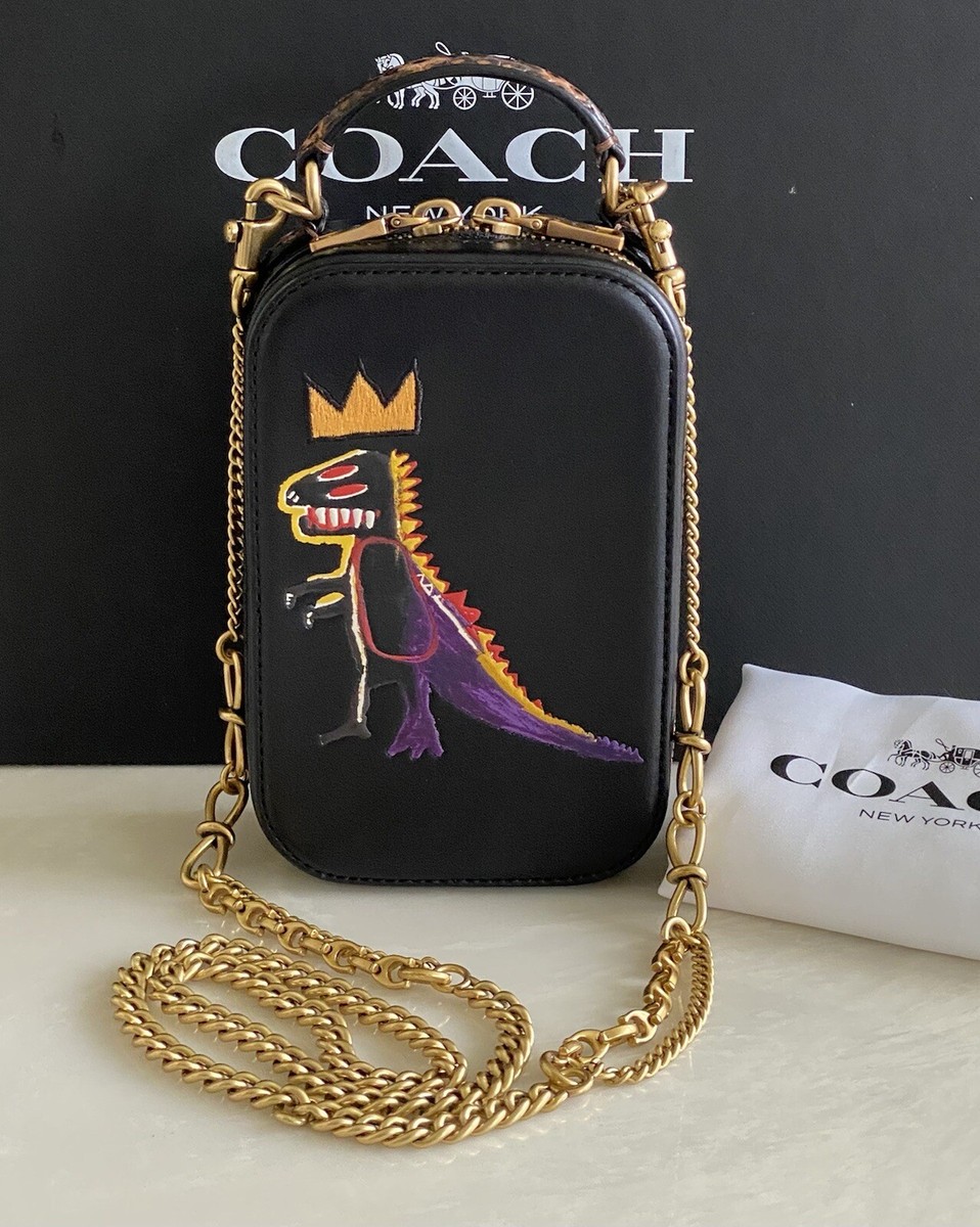 COACH X JEAN BASQUIAT ALIE CAMERA BAG SNAKESKIN DETAIL | eBay