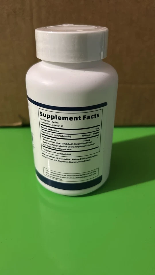 Vitality Now Youthful Brain The Clear Mind Formula 60 Tablets - New! Exp 08/27 - Image 2 of 2