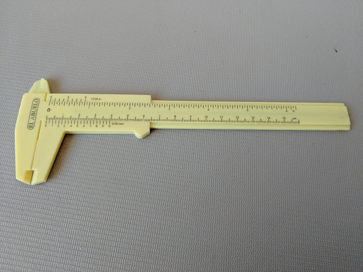 Plastic 2024 calipers measuring