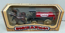 TRUE VALUE HARDWARE HORSE AND CARRIAGE TANKER WAGON 1990 DIECAST ERTL BANK 7624