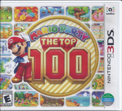Mario Party: The Top 100 3DS Brand New Game (Multiplayer, 2017 Party)