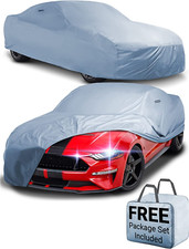 18-Layer Premium Car Cover All-Weather UV Sun Hail Protector 180-189 Inch 