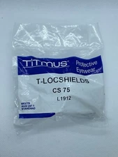 Titmus Side Shields CS75 T-Locshields Clear One Pair for SC900 Safety Frames